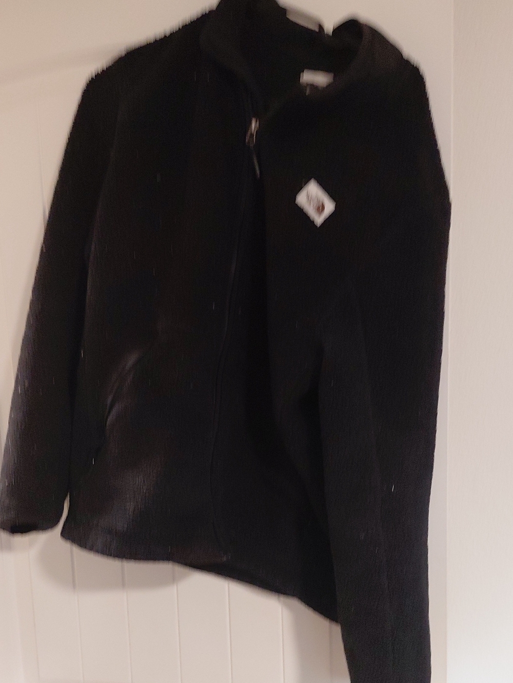The North Face Men's Black Fleece Jacket Brown Label